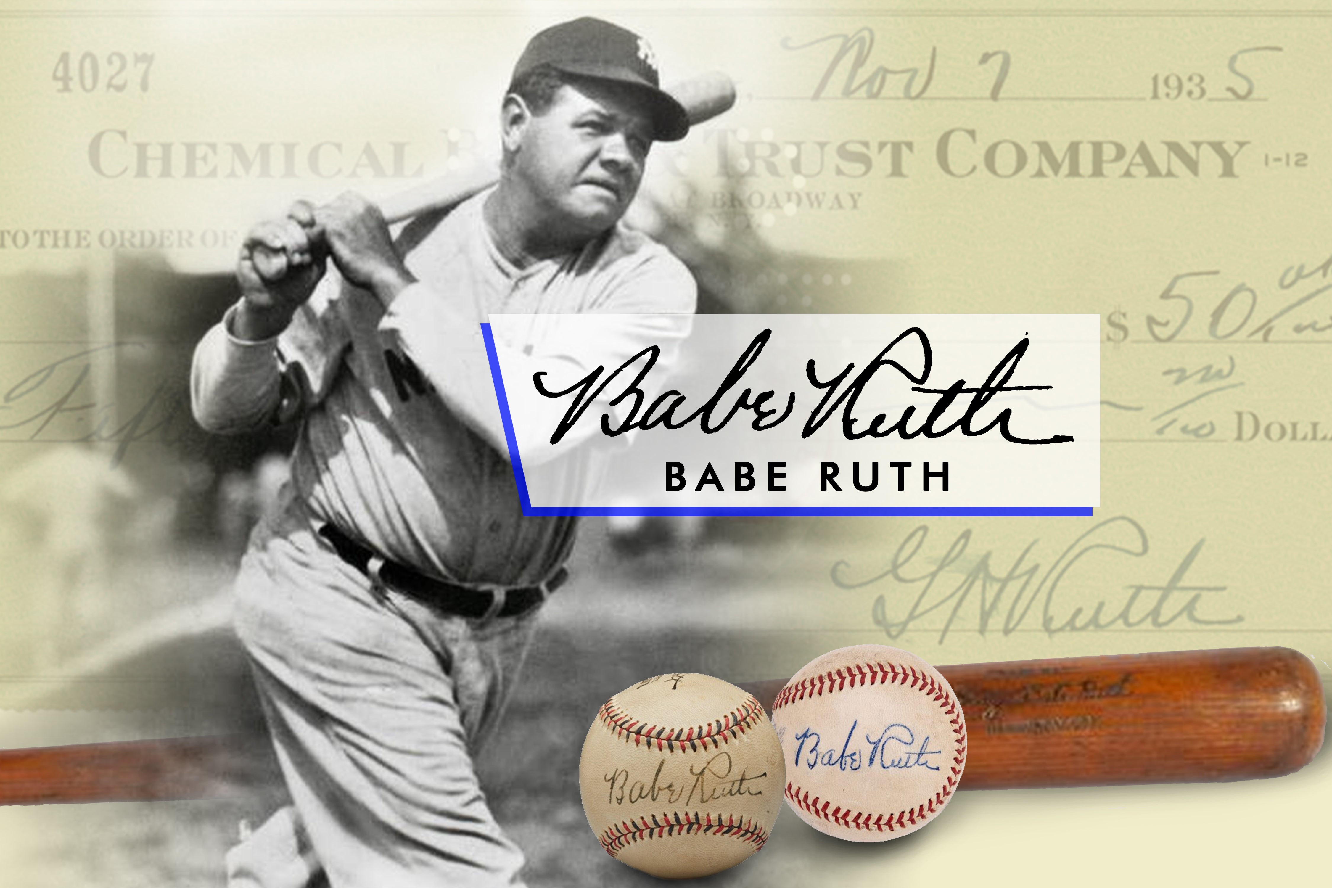 A Babe Ruth card that could set a new world record is part of a baseball  card collection valued at $20 million going up for auction 