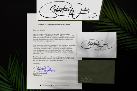 How To Sign A Letter