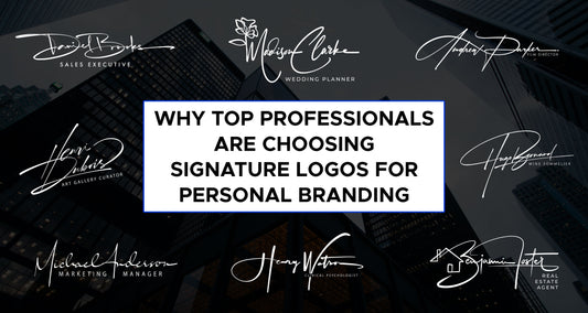 Why Top Professionals Are Choosing Signature Logos for Personal Branding