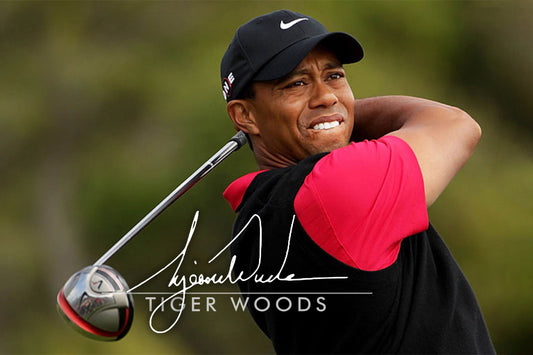 Autógrafo de Tiger Woods: ¿cuánto vale?