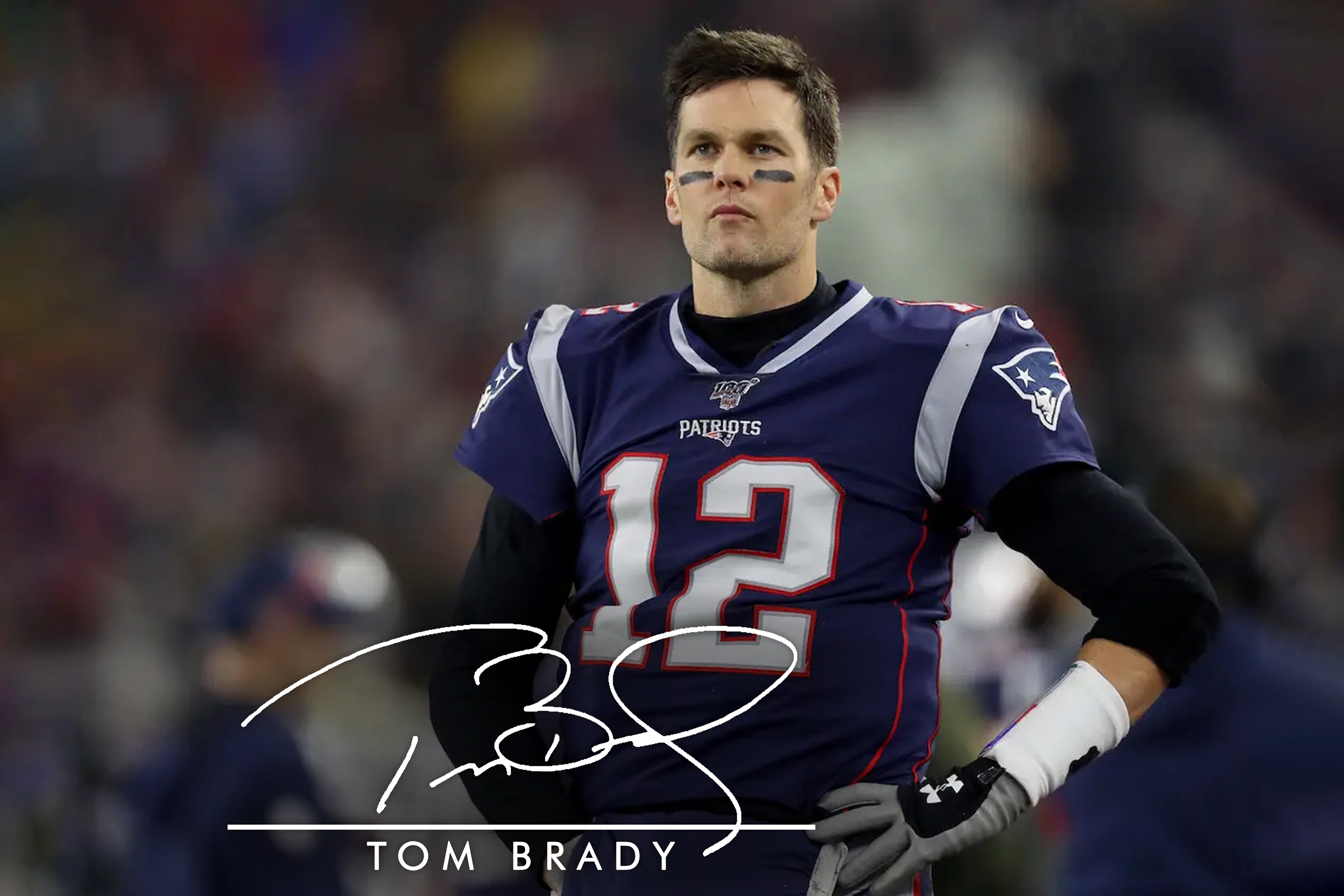 Tom Brady Authentic Hand Signed Autographed Memorabilia