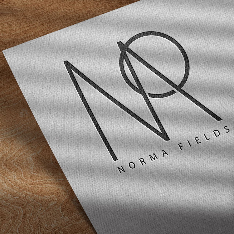handwritten signature initials NMO for norma fields