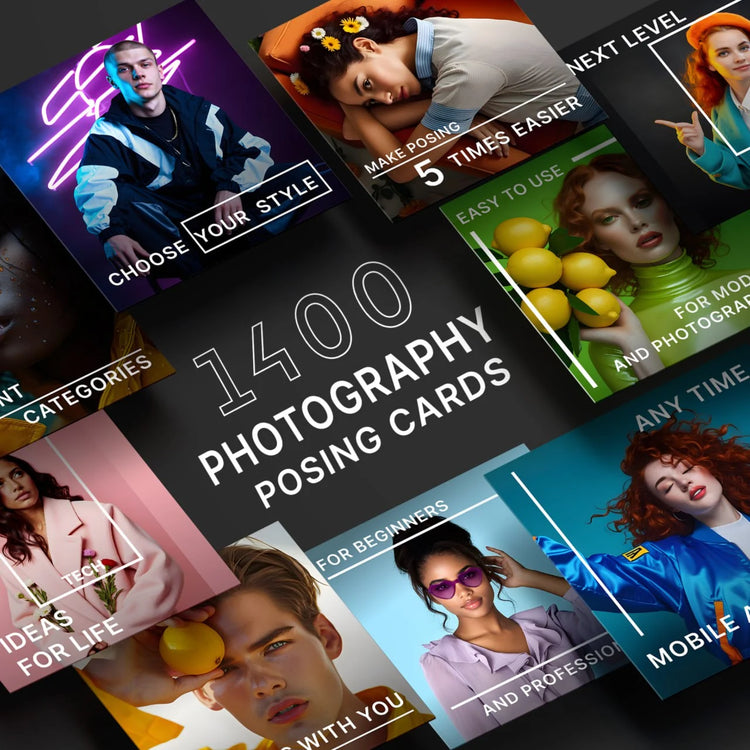 1400 Photography Posing Cards