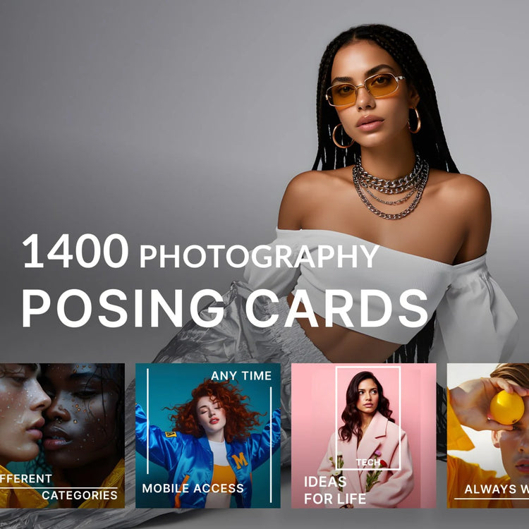 1400 Photography Posing Cards