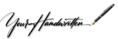 Your Handwritten Calligraphy Signature