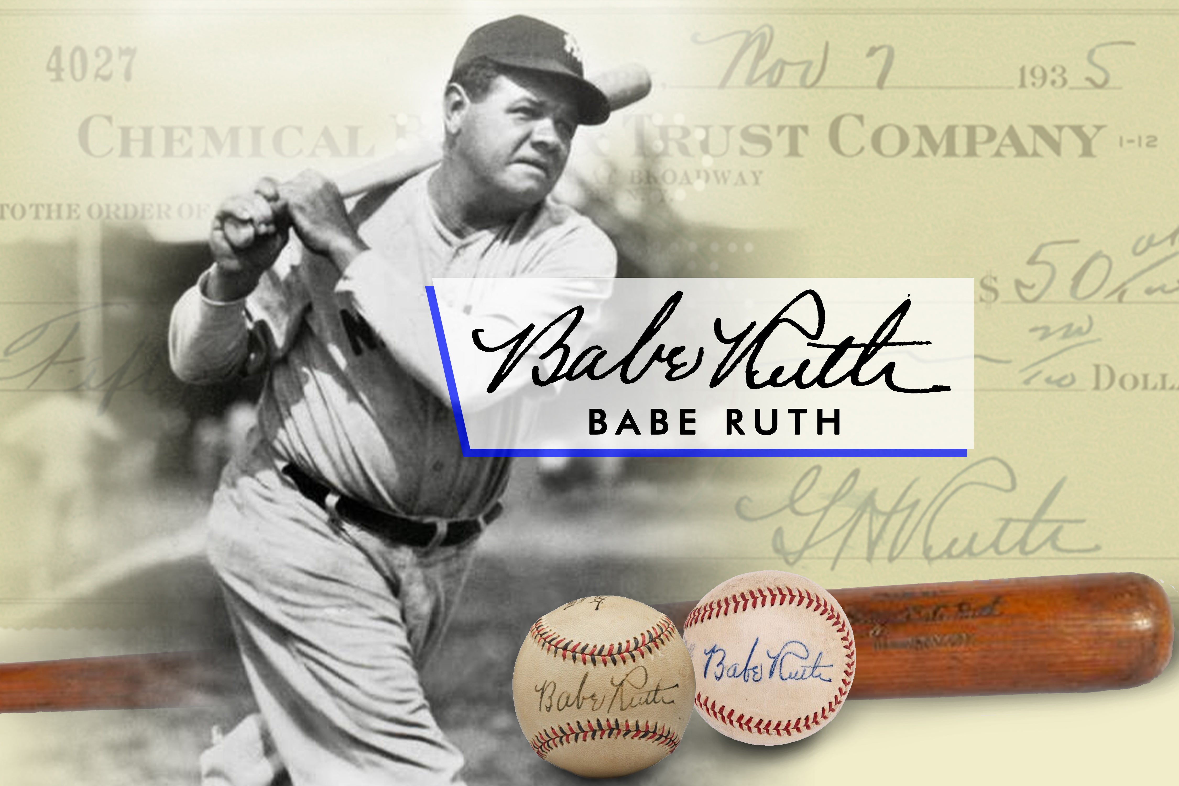 Babe Ruth Autograph: How Much Is It Worth? | Artlogo