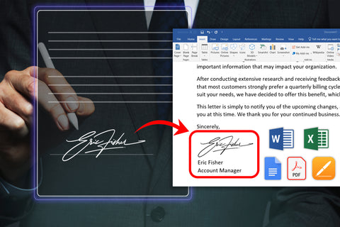 Draw Signature: How To Draw Signature In Word, Google Docs, and More