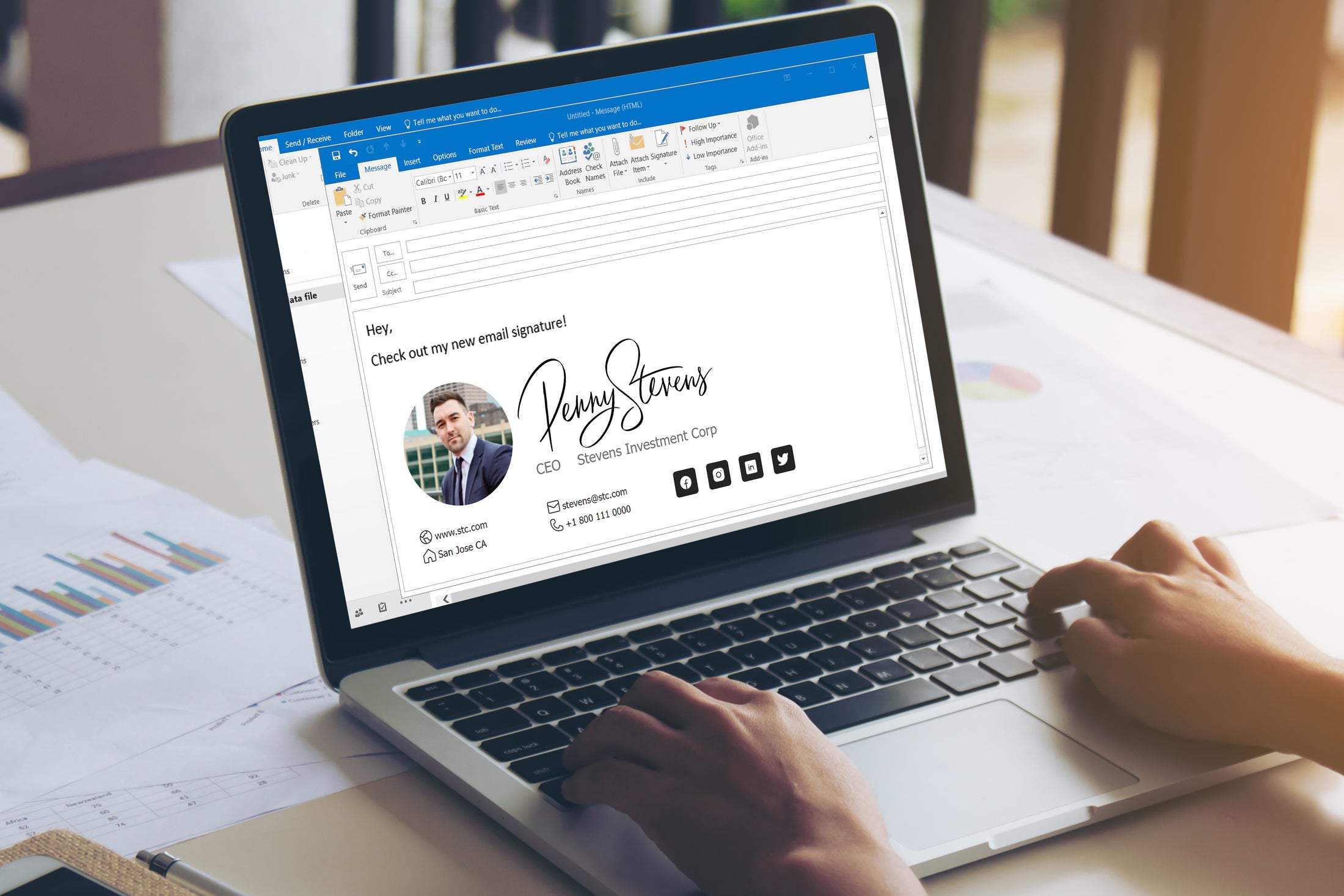 How To Add Html Signature In Outlook Mac