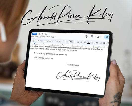 How To Insert Signature In Google Docs