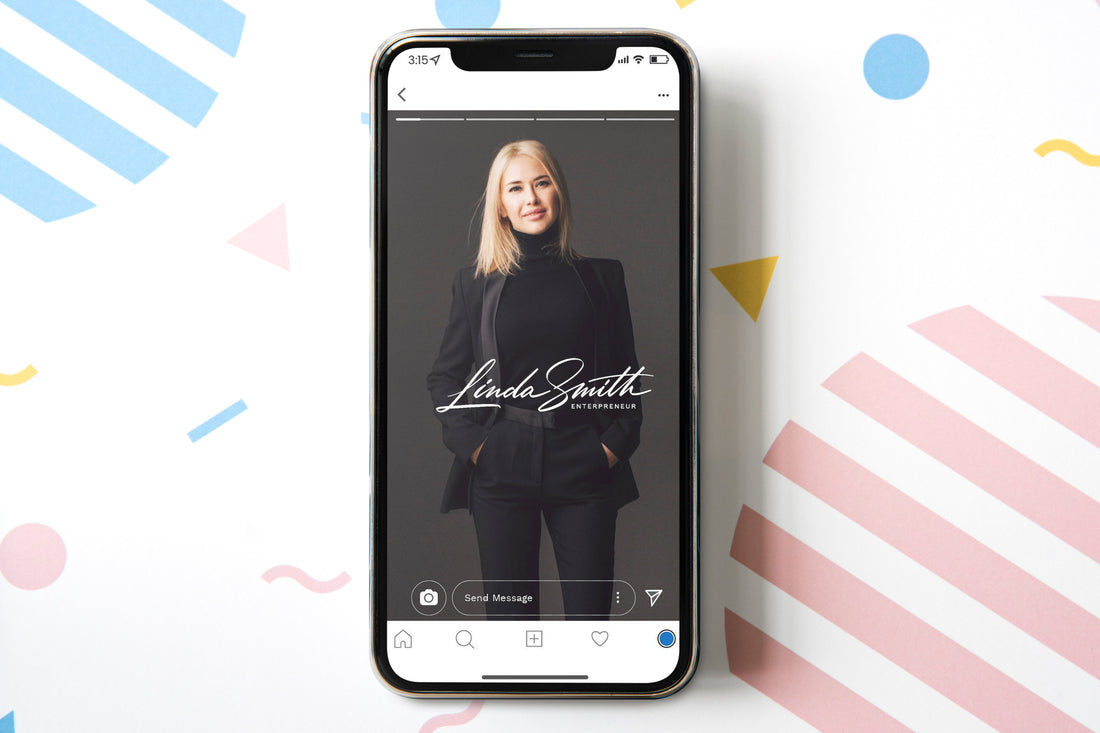 How to Create Instagram Story on Your iPhone with Artlogo Signature