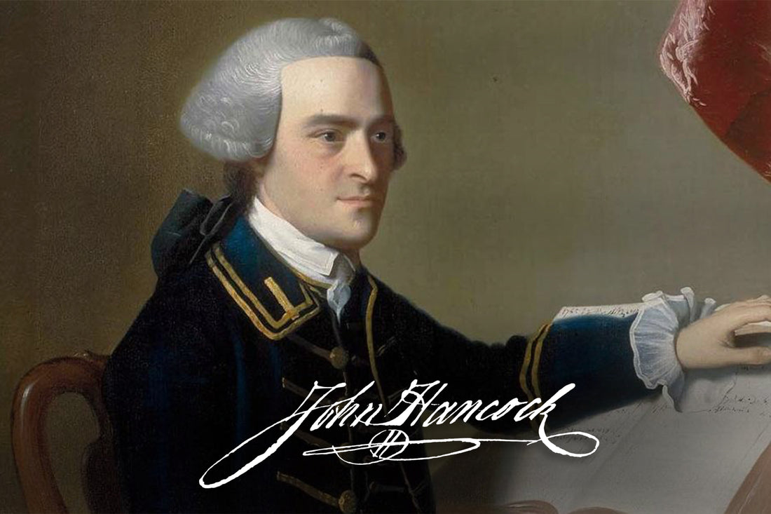 Finn ut mer om historien bak John Hancocks signatur og dens innflytelse på historien. Les bloggen vår og se kolleksjonen vår inspirert av denne ikoniske signaturen.