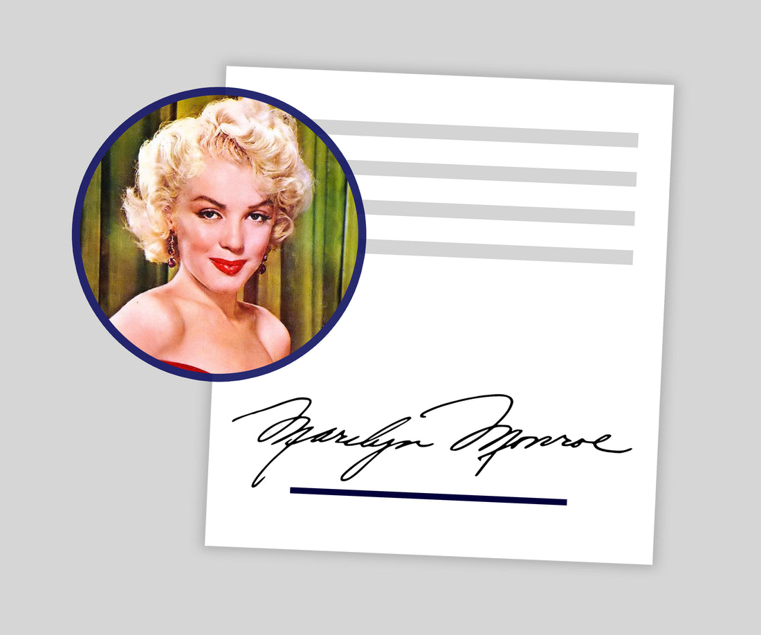 Marilyn Monroe Signature: How Much Is It Worth?