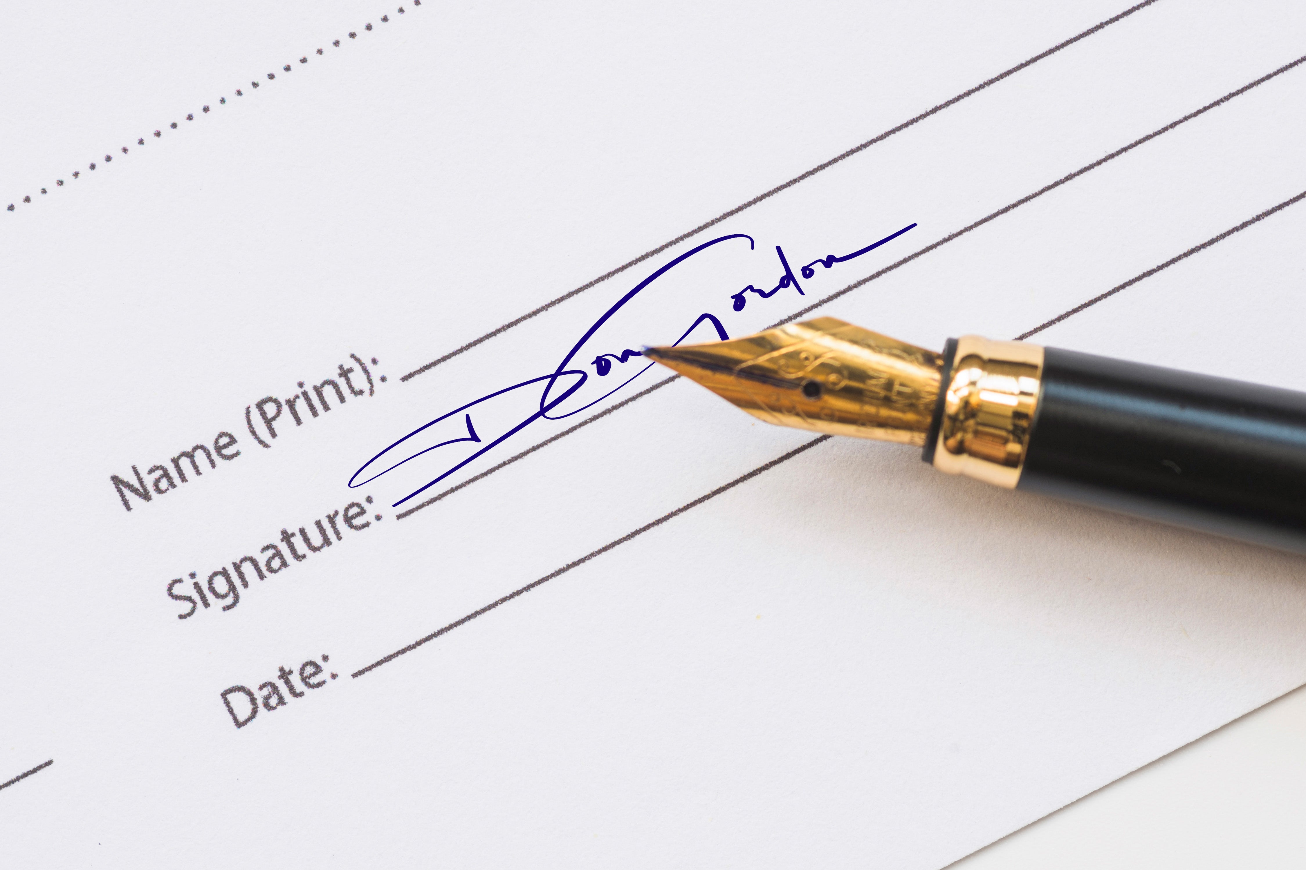 Qu'est-ce qu'une signature manuscrite ? | Artlogo