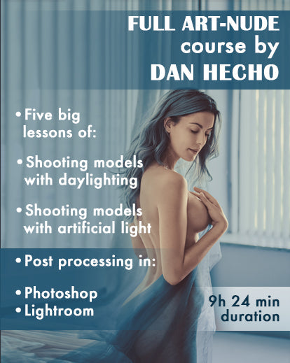 O Curso Completo de Fotografia de Nudez/Boudoir por Dan Hecho