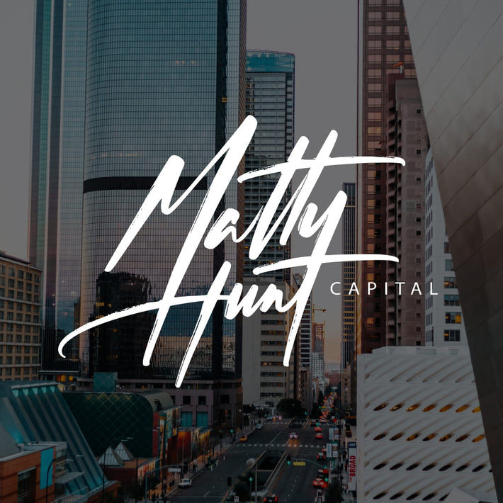 Matty Hunt Logo Signature Geschenkkarte