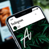 logótipo de assinatura para instagram